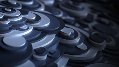 Thumbnail image for 3D Circle Steps (Blue-gray) wallpaper