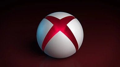 Thumbnail image for 3D XBOX Ball (Dark Red) wallpaper