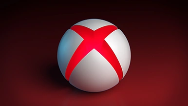 Thumbnail image for 3D XBOX Ball (Red) wallpaper