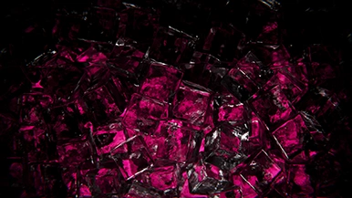 Thumbnail image for Ice Cubes (Magenta) wallpaper