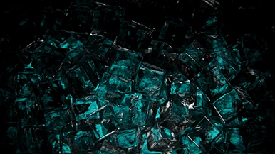 Thumbnail image for Ice Cubes (Teal) wallpaper