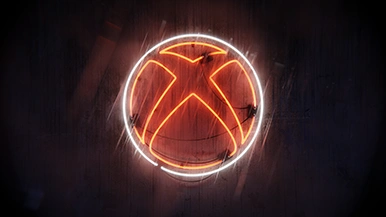 Thumbnail image for Neon XBOX (Orange) wallpaper