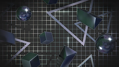 Thumbnail image for Retro Grid (Blue-gray) wallpaper