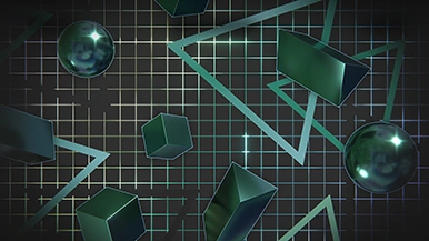 Thumbnail image for Retro Grid (Blue-green) wallpaper