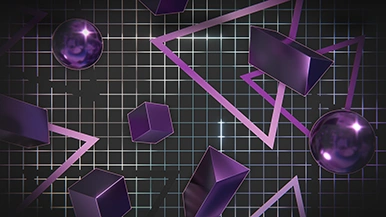 Thumbnail image for Retro Grid (Bright Purple) wallpaper