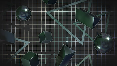 Thumbnail image for Retro Grid (Gray-green) wallpaper