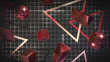 Thumbnail image for Retro Grid (Red) wallpaper