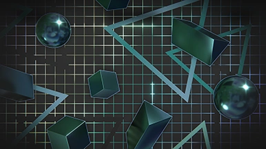 Thumbnail image for Retro Grid (Teal) wallpaper